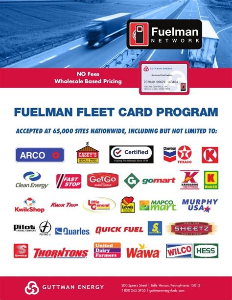 A Fuelman fuel card is made to control costs, allowing your business to customize card controls for your specific business needs, ensuring money is only spent on fuel for company vehicles. . Fuelman locations near me
